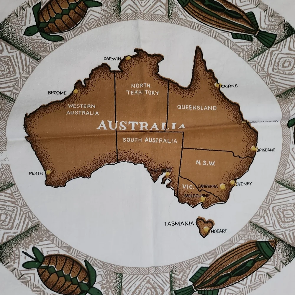 Birds of Australia Tablecloth